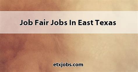 East texas jobs. Things To Know About East texas jobs. 
